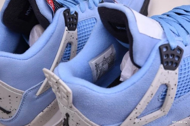Rep TB JORDAN 4 AIR Blue CT8527-400 University 0629